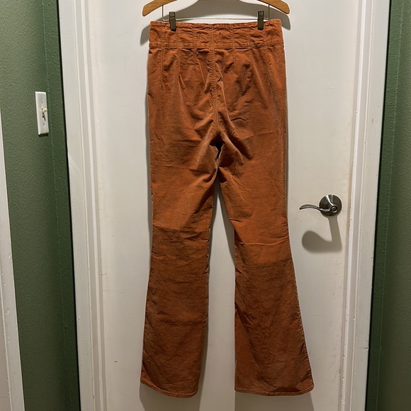 Free People Jayde cord flare jeans. Size 29 orange - Picture 4 of 7